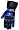 NEW MENS MOTORCYCLE BIKE KEVLAR LEATHER BLUE GLOVES L