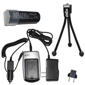 Click here to buy HQRP Battery Charger and Battery for Toshiba PDR-M4, PDR-M5, PDR-M70 Digital Camera... by HQRP.