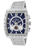 Le Chateau Mens Watch with chrono & Military Time