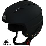 COX SWAIN USA Snowboard-/ Skihelm - HON, Farbe: Black matt, Größe: XL