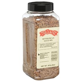 Cajun King Butter Pecan Sauce Mix, 20-Ounce Plastic Container