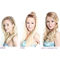 100% Human Hair Piece, Clip-in Hair Extensions - 18 inch, Deluxe, Quality A Remy Hair