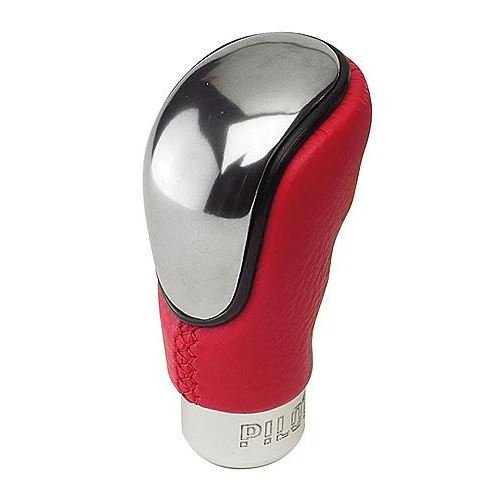 Lampa 00123 Schaltknauf Top Gear rotes Leder und Aluminium Preisvergleich