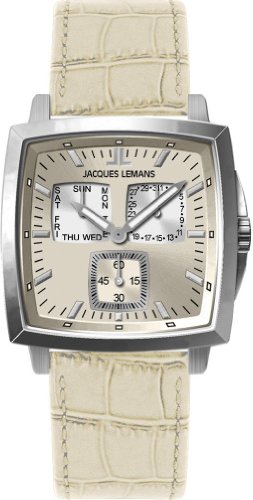 Jacques Lemans Herrenuhr Quarz 1-1474E