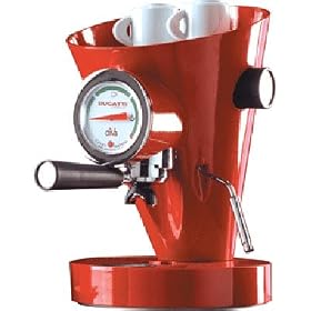 Buggati Diva Expresso Machine Red