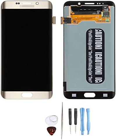 Original Samsung Galaxy S6 Edge+ SM-G928/G928A/G928P/G920V/G928T/G928F - Gold - LCD Display Screen Digitizer Assembly Replacement Part + 7* Repair Tool Kits USA