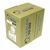 Cables To Go 43107 Cat6 UTP Stranded PVC Cable (500 Feet, Gray)