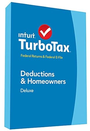TurboTax Deluxe 2014 Fed + Fed Efile Tax Software + Refund Bonus Offer