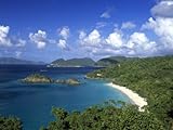 Trunk Bay, St. John, Us Virgin Islands, Caribbean Premium Photographic Poster Print by Walter Bibikow, 30x40