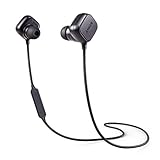 Anker SoundBuds Sport IE20 (スマートマグネット搭載 Bluetooth イヤホン) 【aptX対応 / CVC 6.0ノイズキャンセル / 内蔵マイク搭載】 iPhone、Android各種対応 ブラック