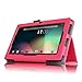Fintie Premium PU Leather Case Cover for 7 Inch Tablet inclu. NeuTab N7 Pro / NeuTab N7S Pro 7, iRULU X37, Alldaymall A88X 7, Chromo Inc 7, Dragon Touch Y88X 7, Magenta