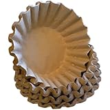 Quantum Positive - Unbleached Coffee Filters, 100 High Quality - Biodegradable, Natural Brown Filters - Limited Time Offer Below