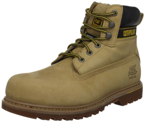Caterpillar Mens Holton Steel Toe S3 Honey Boots 708214 11 UK, 45 EU