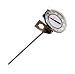 H-B Instrument 9/4822 DURAC Plus Traceable Bi-Metal 50mm Dial Thermometer with 200mm Probe and Built-In Adjustment Tool On Beaker Clip, Range 0 To 220°F