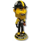 Pittsburgh Steelers NFL Mascot (Steely McBeam) Big Head Bobble Head