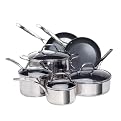 Earthpan 10-pc. Stainless Steel Cookware Set