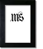 8x12 8 x 12 Frame for Picture Photo or Diploma, Black, style #634