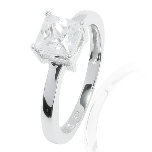 Rafaela Donata Argento Classico Damen-Ring 925 Sterlingsilber Zirkonia weiss 60 60800067 Preisvergleich