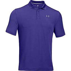 Men's Under Armour Performance Polo Shirt Pluto/Steel Size Medium