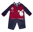 Vitamins Kids Infant Boys 3pc Doggy Sweater Pants Set ~ 12M