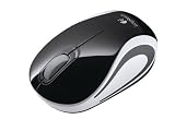 LOGITECH 910-002736 Wireless Mini Mouse M187 Black - (Mice & Pointing Devices Mouse)
