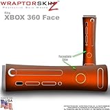 Colorburst Orange Skin by WraptorSkinz TM fits Original XBOX 360 Factory Faceplates