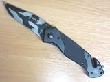 Walther Taschenmesser - Einhandmesser Rettungsmesser Elite Force mit Camo Klinge