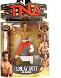 TNA Total Nonstop Action Wrestling Sonjay Dutt with Stunt Stairs SIGNED!