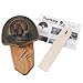 Walnut Hollow Country Turkey Fan Mount & Display Kit, Oak with Drumsticks Image