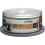 Cheap TDK 25 pack of DVD+R Cakebox
