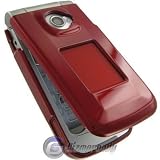 Red Snap On Hard Cover Nokia 7510 T-Mobile Protector Case