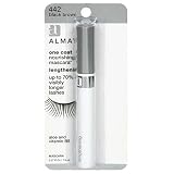 Almay One Coat Nourishing Mascara, Lengthening, Black Brown 442, 0.27-Ounce Packages (Pack of 3)