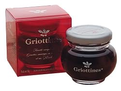 Morello Cherries in Liqueur and Kirsch Unique recipe Griottines from France 57g 1.7oz