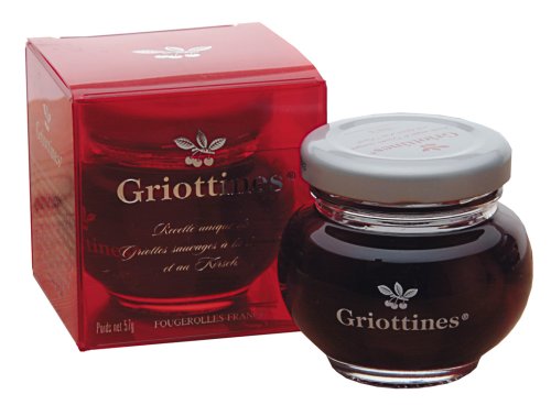 Childrens Toyshop  Gourmet Food : Morello Cherries in Liqueur and Kirsch Unique recipe Griottines from France 57g 1.7oz