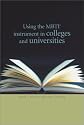 Using the MBTI Instrument in Colleges and Universities