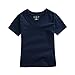 Vaenait Baby 3 Pack 2T-7T Boys Short Sleeve V-Neck Basic Tee T-shirts