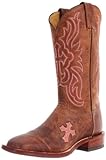 Tony Lama Women's Chocolate Goat Cross TC1005L Boot,Tan,10 C US