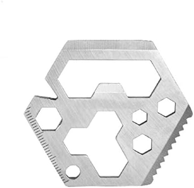 VERANY Hexagon Outdoor Survival Multifunction Key Chain Tool