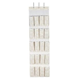Over-the-Door 20-Pocket Organizer - Dots