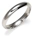 Platinum 4mm Comfort Fit Plain Band, Size 12