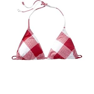 Buy Old Navy Ladies Buffalo-Check Print String Bikini by Old Navy