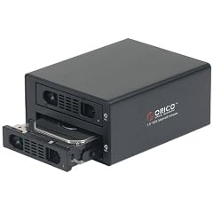 ORICO 3529RUS3 Externes 2-bay RAID Festplattengeh�use f�r 3,5" SATA1/2/3 Festplatten (USB3.0, eSATA)