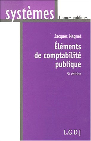 Les elements de comptabilite publique