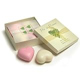 Pre de Provence 4 x 100g Camelia - Rose Heart Shaped Soaps Gift Box Shea Butter Enriched Triple Milled