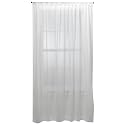 Simply Shabby Chic&trade; White Voile Embroidered Curtain Panel