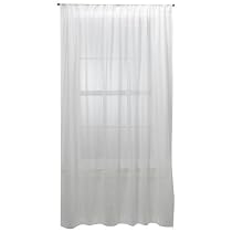 Simply Shabby Chic&trade; White Voile Embroidered Curtain Panel