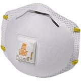 80 Pcs 3m 8511 Particulate Sanding Respirator N95 with Valve, (1-case of 8-boxes)