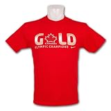 Team Canada Men's IIHF 2010 Olympic Champions T-Shirt
