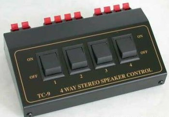 TCC TC-9 4-Way Stereo Speaker Selector