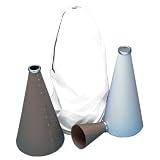 Megaphone Bag White
